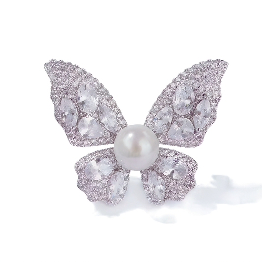 Starlace Papillon Brooch Pin