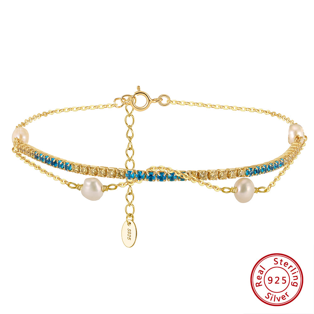 Lunar Goddess Tennis Bracelet