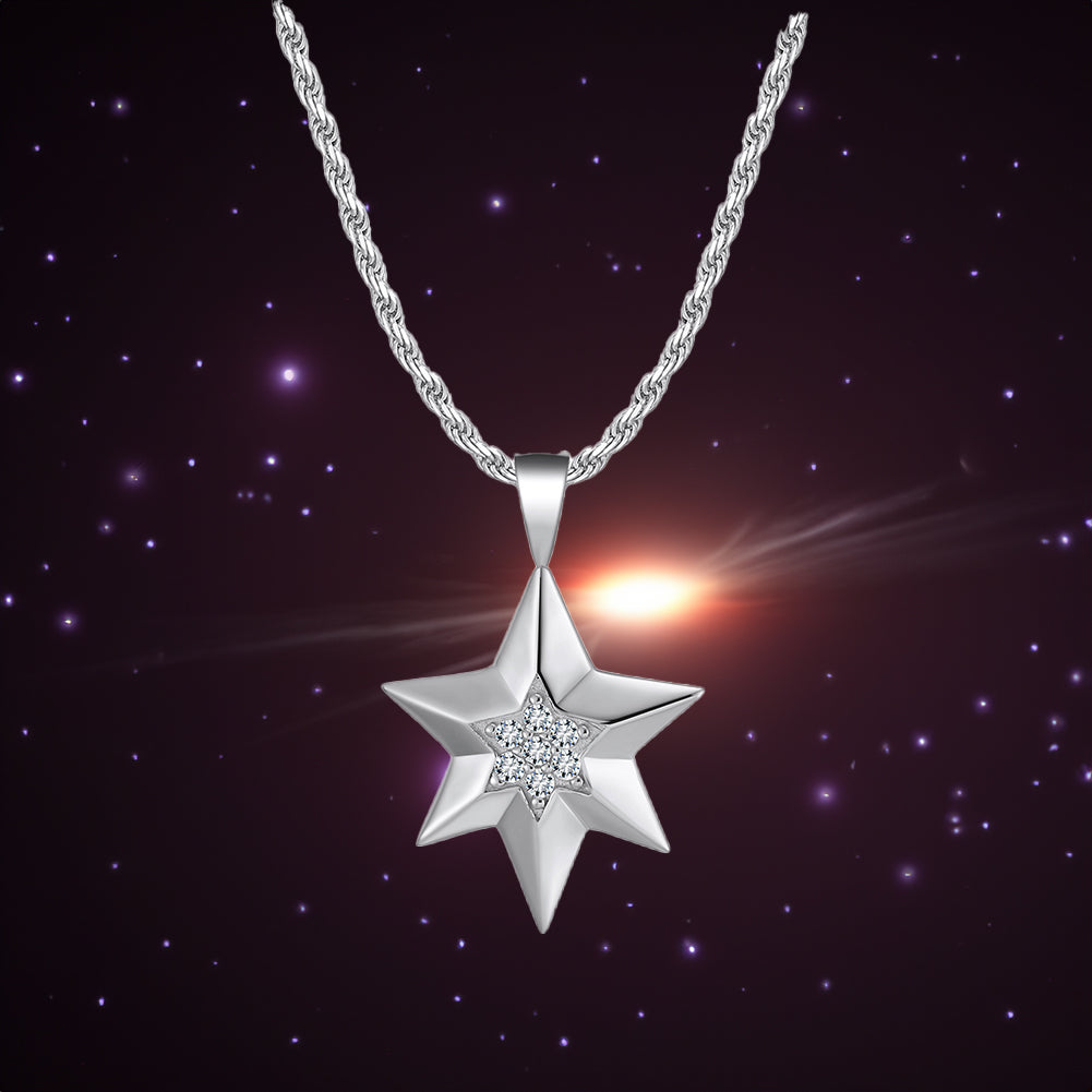Starbirth Astral Silver Necklace