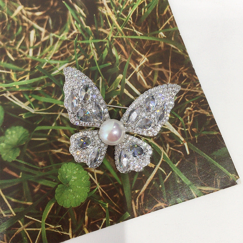 Starlace Papillon Brooch Pin
