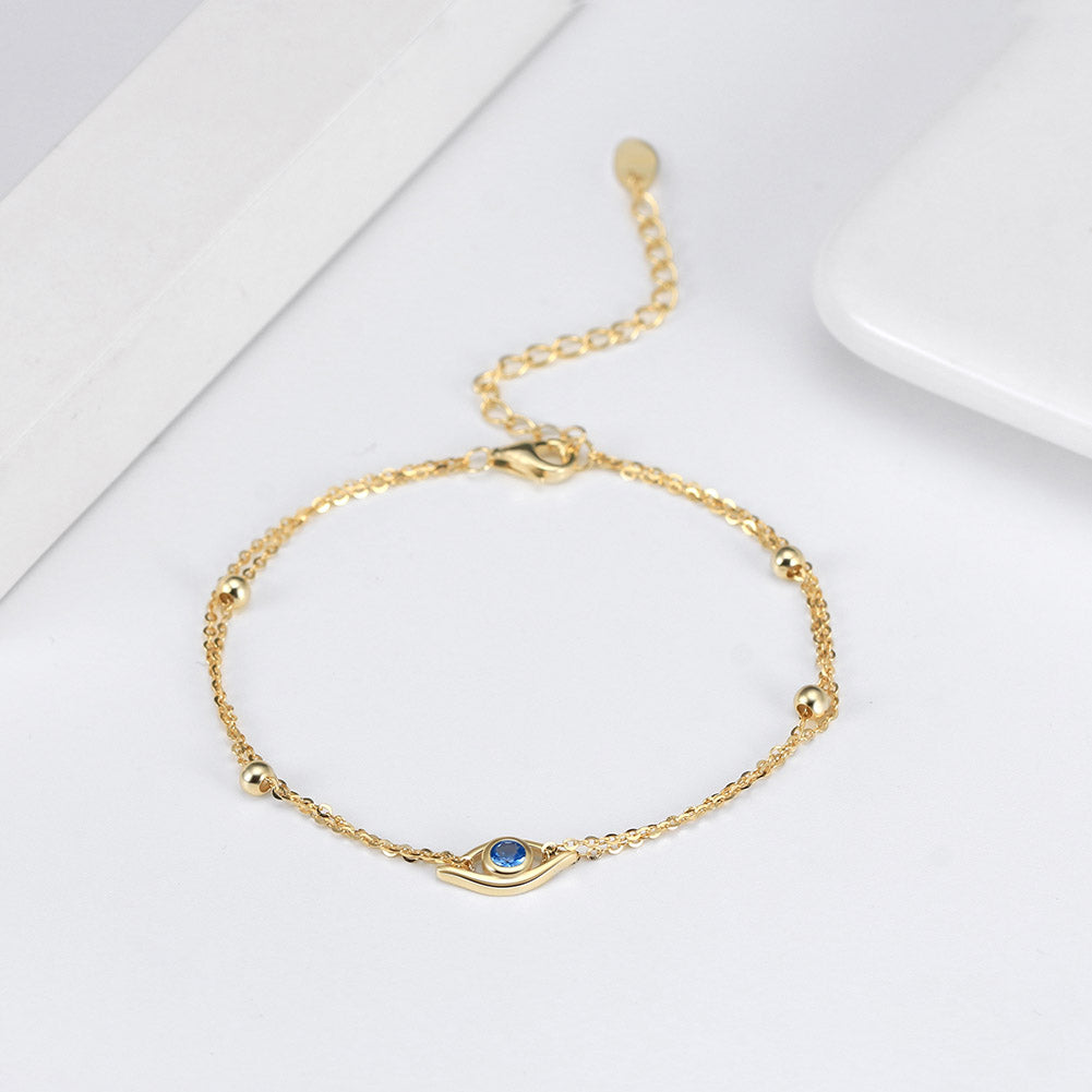 The Evil Eye Gold Bracelet