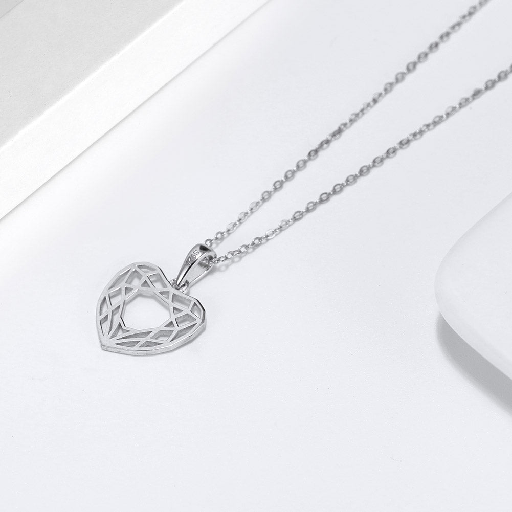 Luna's Romance Silver Necklace