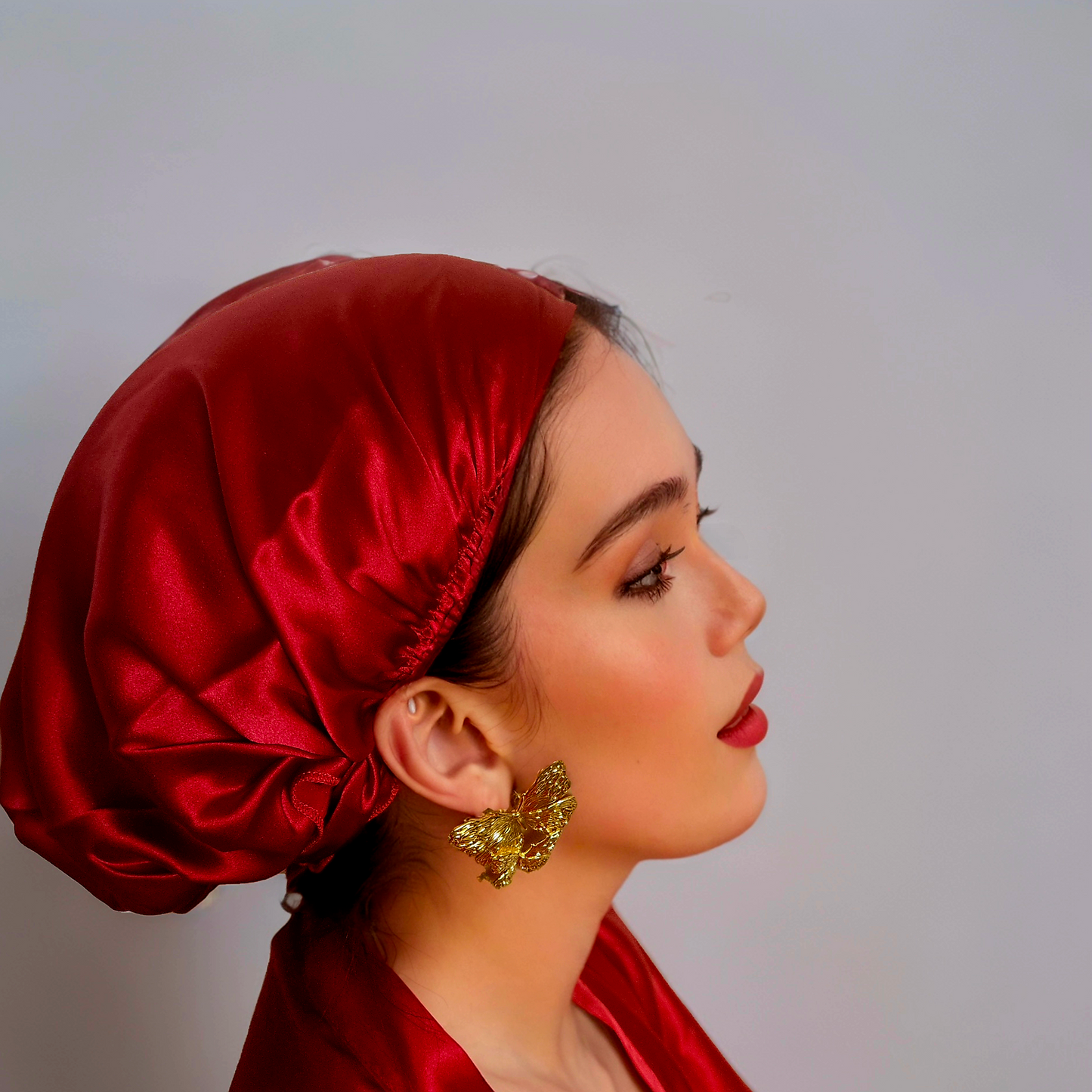 VelvetDreams Pure Mulberry Silk Hair Bonnet