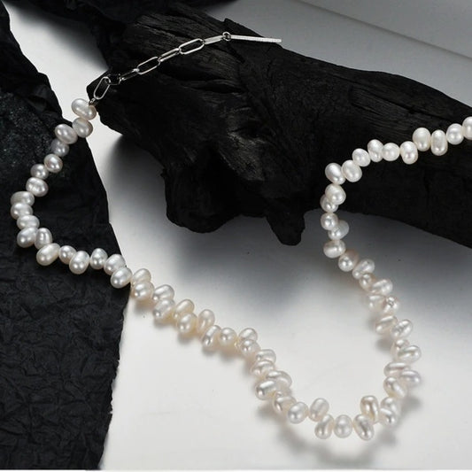 Baroque Pearl Choker