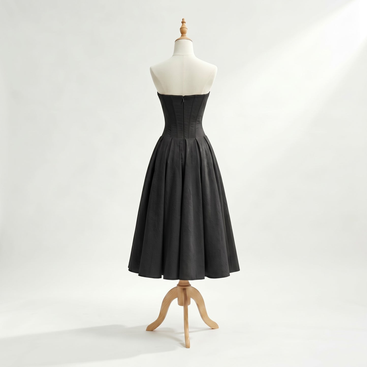 black-polyester-corset-midi-dress-product-back-eos-radiance