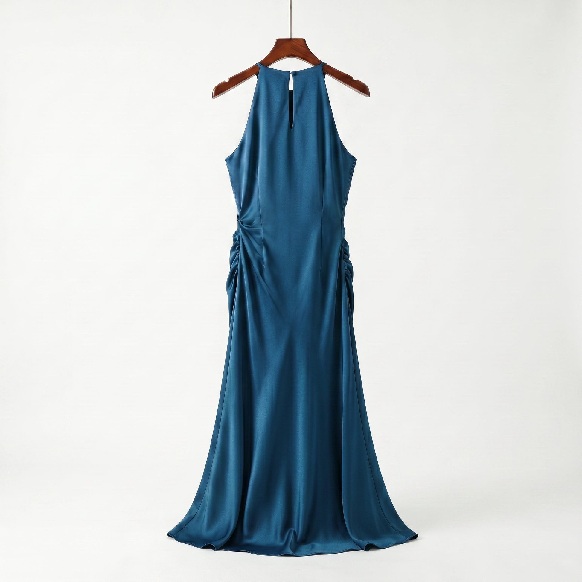 blue-satin-halter-dress-product-back-selene-splendor