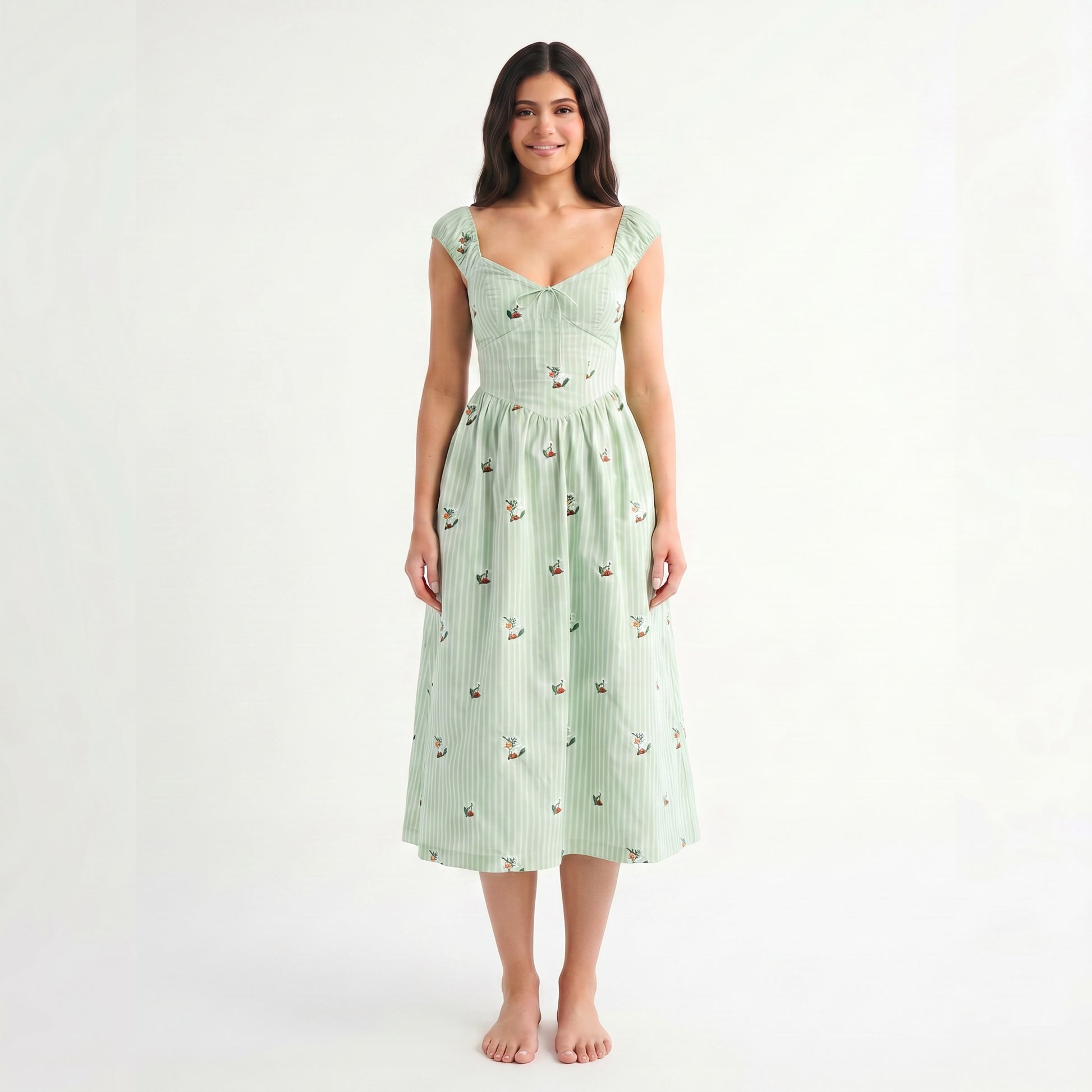 mint-green-polyester-front-model-ianthe-garden