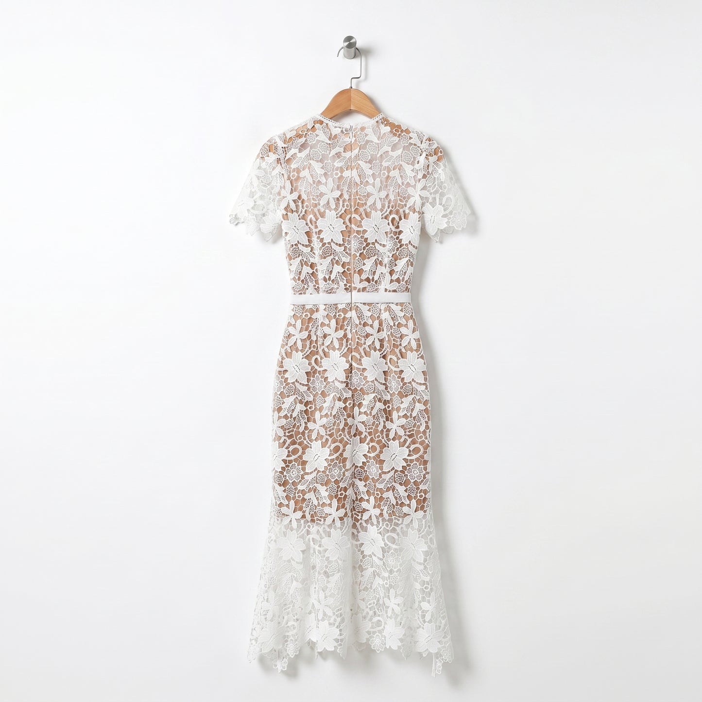 white-lace-midi-shirt-dress-flatlay-back-penelope-reverie