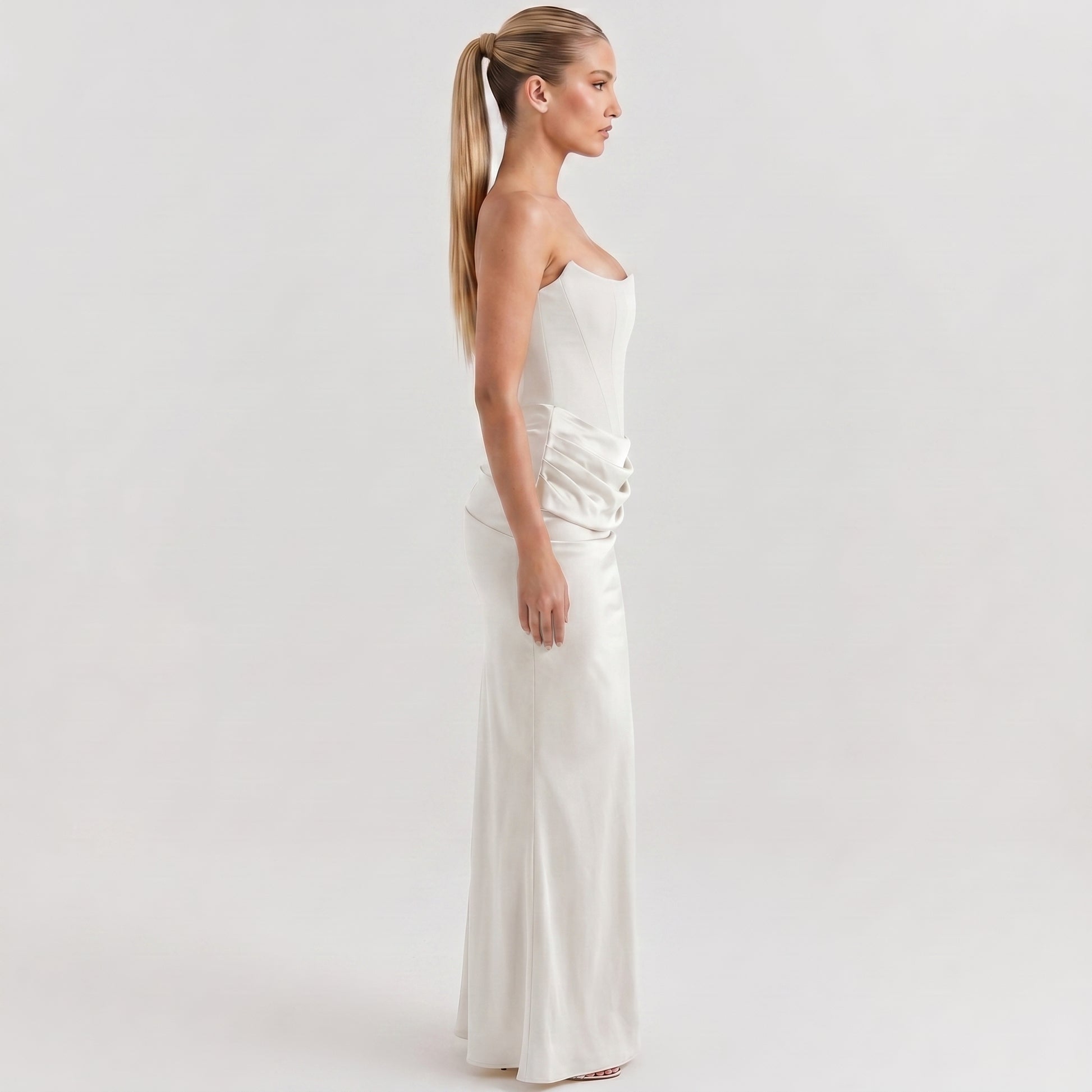 white-satin-corset-maxi-dress-side-model-aphrodite-allure
