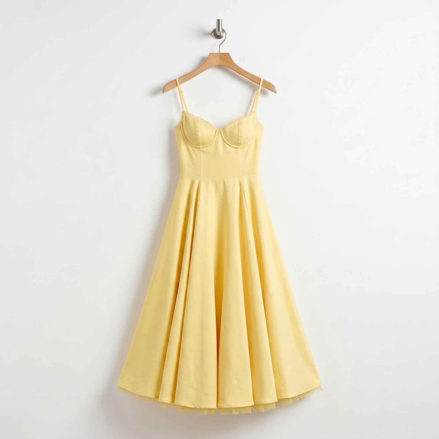 yellow-satin-dress-display-front-juno-muse